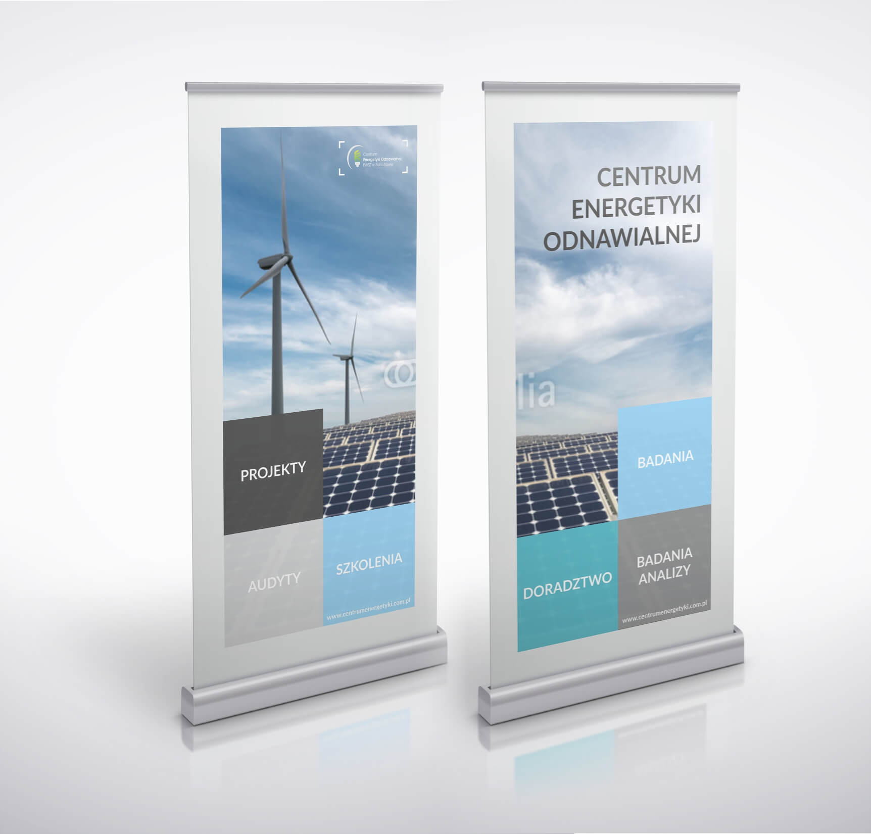 Centrum Energetyki Odnawialnej - rollup | Agencja Marketingowa Pracownia Kresek
