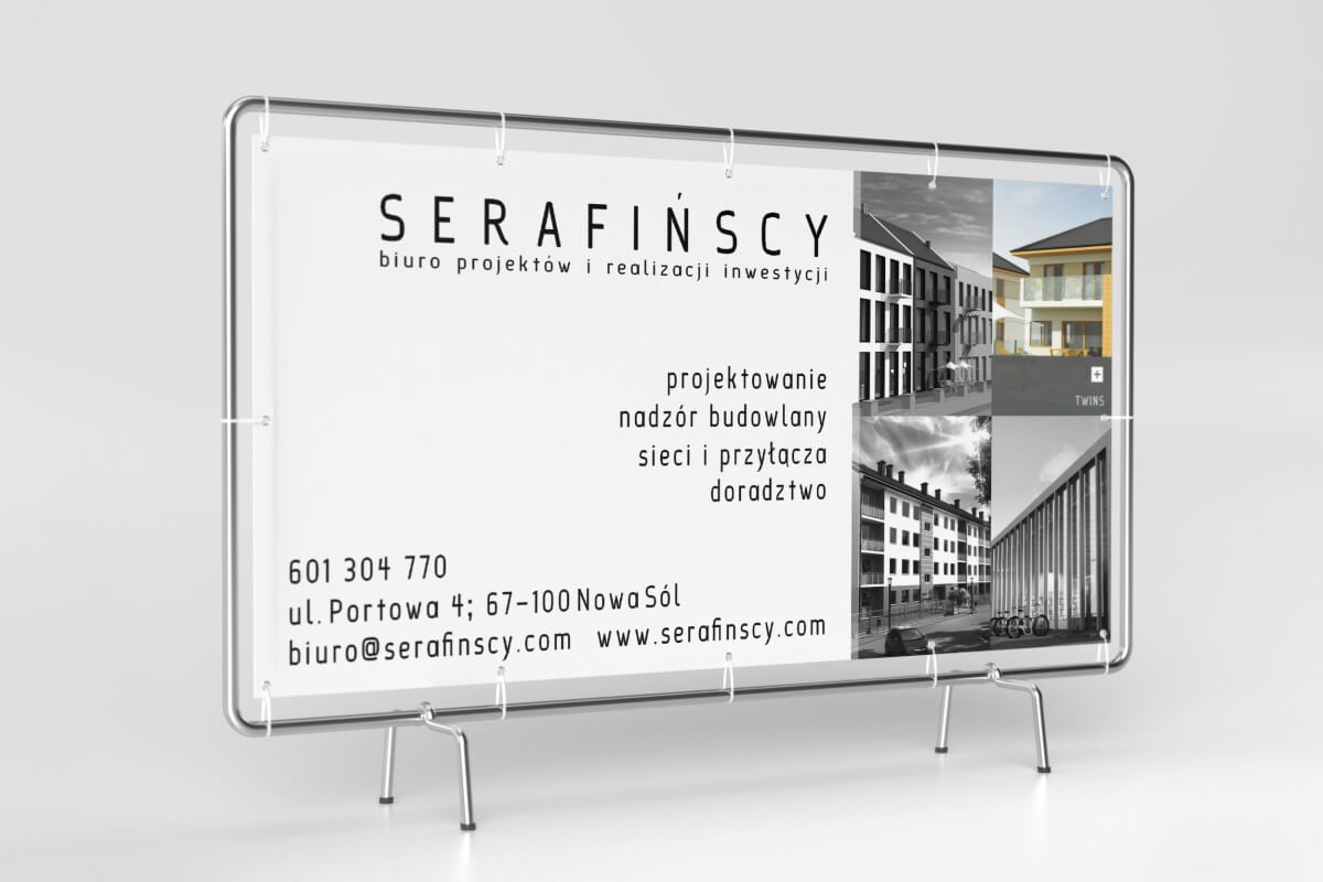 Baner Serafińscy Biuro Projektowe  | Agencja Marketingowa Pracownia Kresek