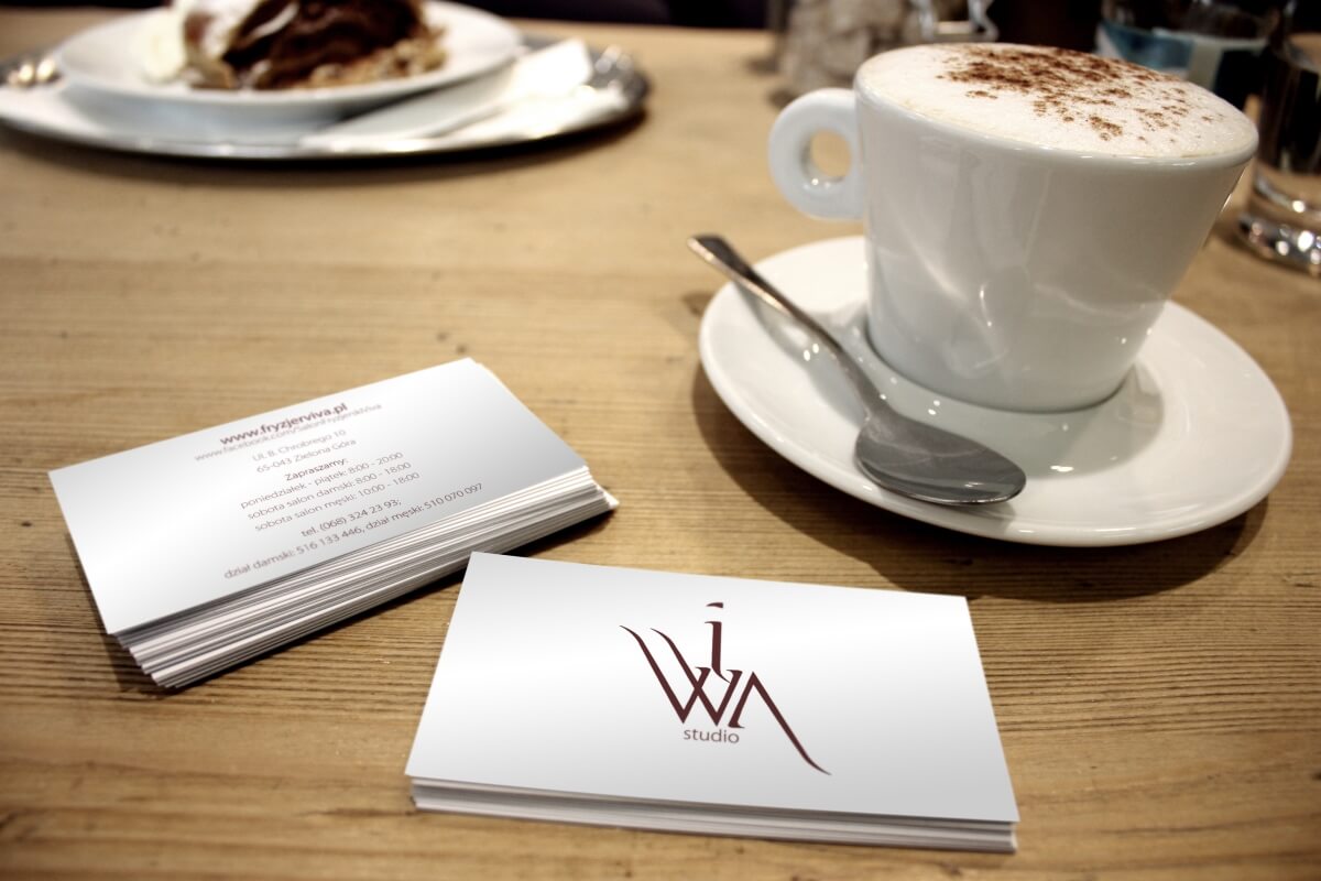 Wizytówki Studio VIVA | Agencja Marketingowa Pracownia Kresek Zielona Góra